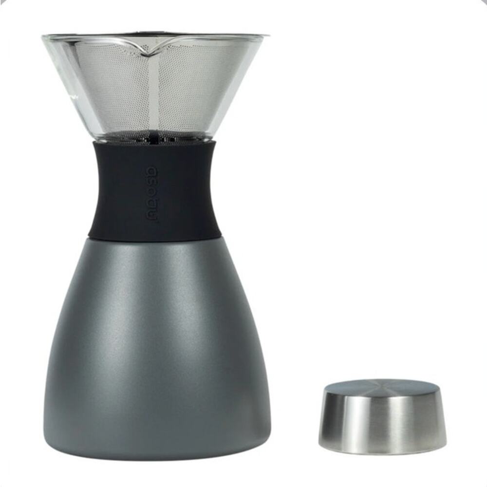 asobu stainless steel Pour Over Coffee Maker - color: smoke